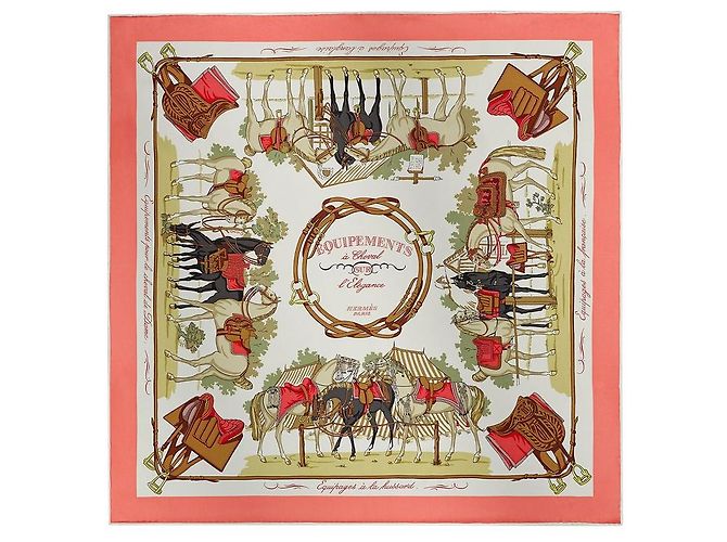 Hermès Bufanda Elegancia Multicolor - vista 4