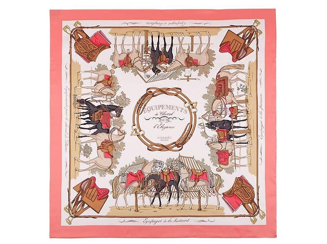 Hermès Bufanda Elegancia Multicolor - vista 7