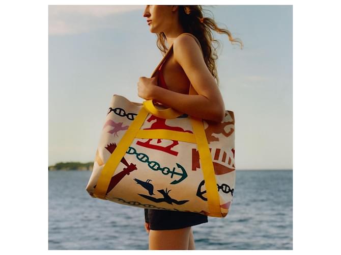 Hermès Bolso de playa Multicolor - vista 5
