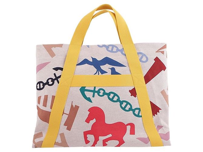Hermès Bolso de playa Multicolor - vista 6