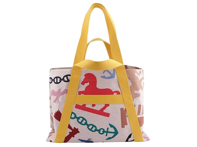 Hermès Bolso de playa Multicolor - vista 9
