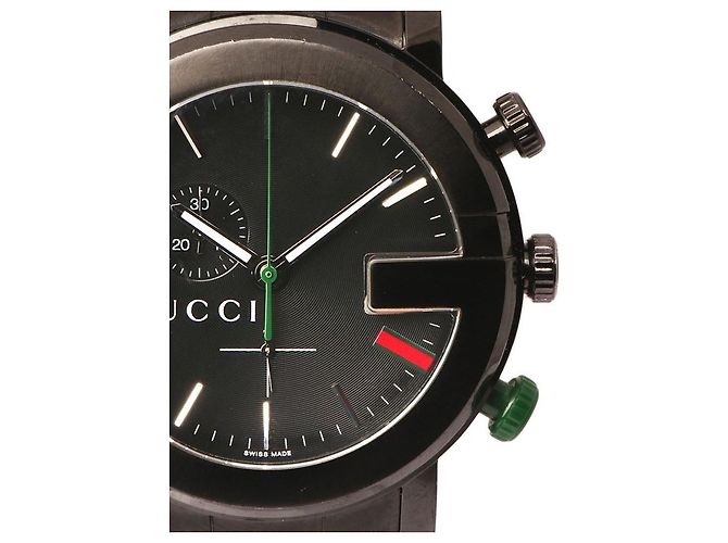 Gucci Relógio Cronógrafo Preto - vista 2