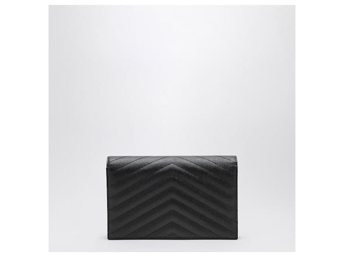 Clutch Monogram Saint Laurent Nero - vista 5
