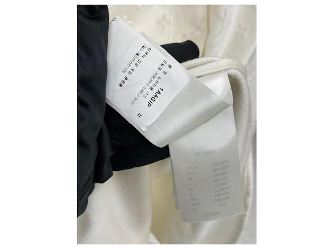 Louis Vuitton Camicia in velluto monogrammata Bianco - vista 6