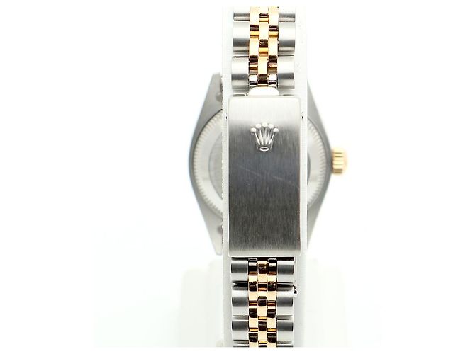 Rolex Datejust Combi Damen Uhr Original Ten Point Diamond Golden - Ansicht 7