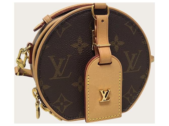 Louis Vuitton Borsa Monogram Mini Boucle Marrone - vista 3