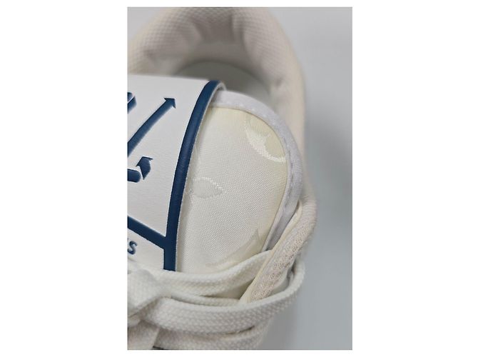 Louis Vuitton Sneakers Denim Charlie Arancione - vista 8