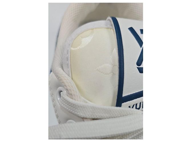 Louis Vuitton Sneakers Denim Charlie Arancione - vista 9