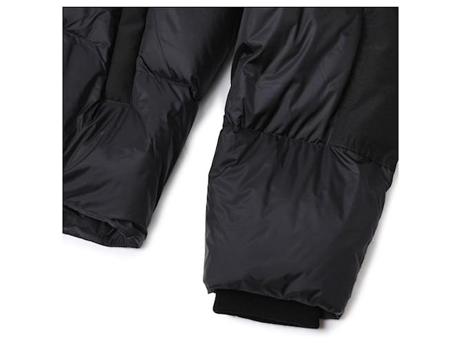 Burberry Giacca imbottita con cappuccio e patch con logo Nero - vista 8