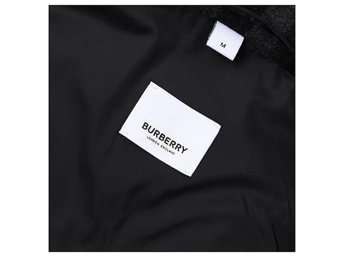 Burberry Giacca imbottita con cappuccio e patch con logo Nero - vista 9