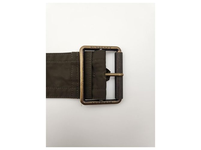 Burberry Trench Coat Khaki Estado Castaño - vista 12