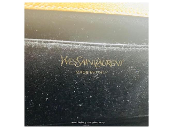 Saint Laurent Clutch marrone - vista 7
