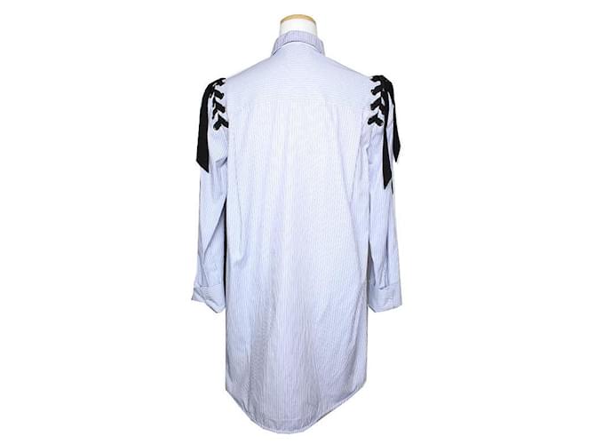 Sandro Camisa de rayas azules - vista 2