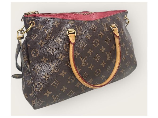 Louis Vuitton Borsa Tote Palace in Monogram Canvas Marrone - vista 3