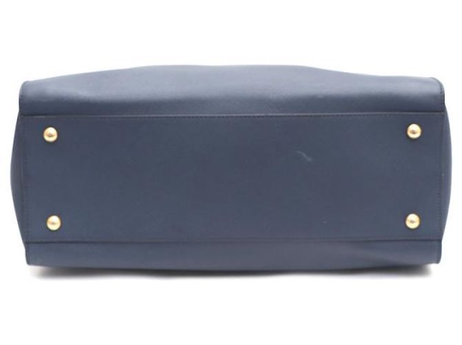 Salvatore Ferragamo Borsa Tote e Borsa a Spalla Becky Medium Blu - vista 19