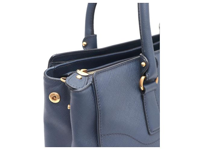 Salvatore Ferragamo Borsa Tote e Borsa a Spalla Becky Medium Blu - vista 6