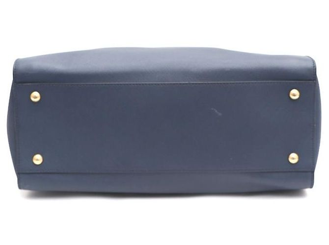 Salvatore Ferragamo Borsa Tote e Borsa a Spalla Becky Medium Blu - vista 8