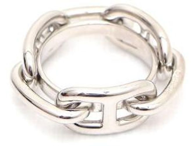 Ring Hermès Anello per foulard Regate Bianco - vista 2