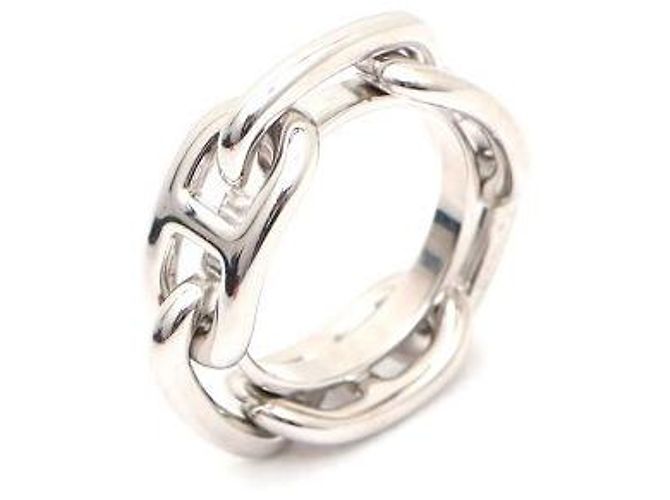 Ring Hermès Anello per foulard Regate Bianco - vista 3