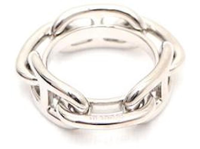 Ring Hermès Anello per foulard Regate Bianco - vista 6