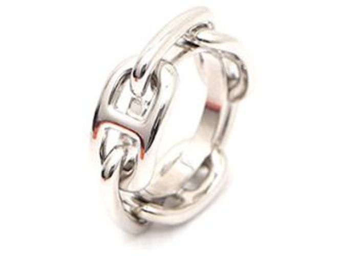 Ring Hermès Anello per foulard Regate Bianco - vista 9