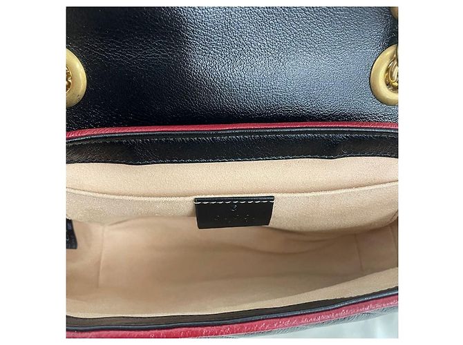 Gucci Borsa a Spalla GG Marmont Matelassé Marrone - vista 7