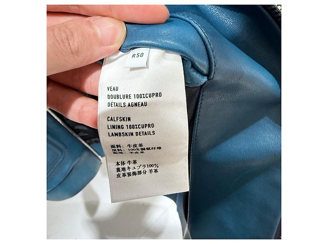 Berluti Giacca con colletto con logo Patina Multicolore - vista 5