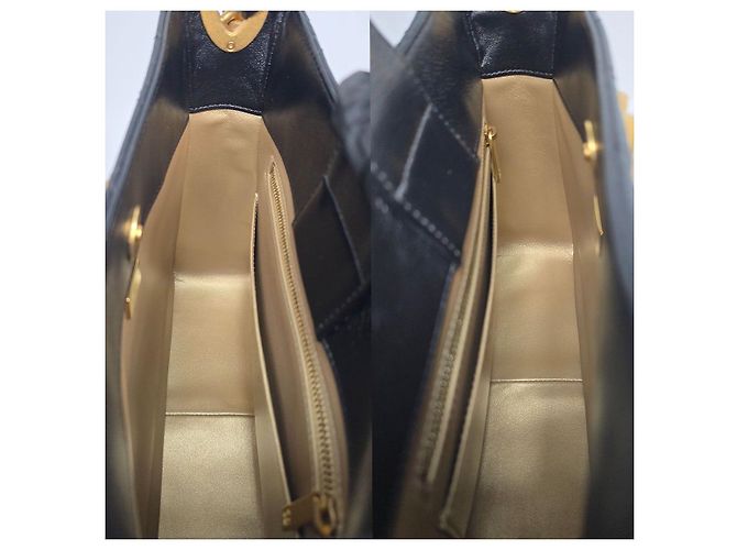 Chanel Borsa Hobo in pelle di agnello Argento - vista 10