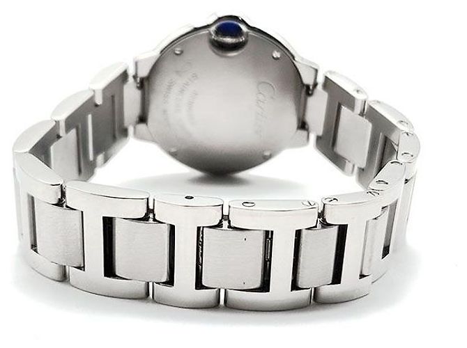 Cartier Reloj Ballon Bleu de acero Plata - vista 4