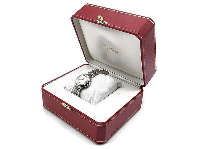Cartier Reloj Ballon Bleu de acero Plata - vista 8