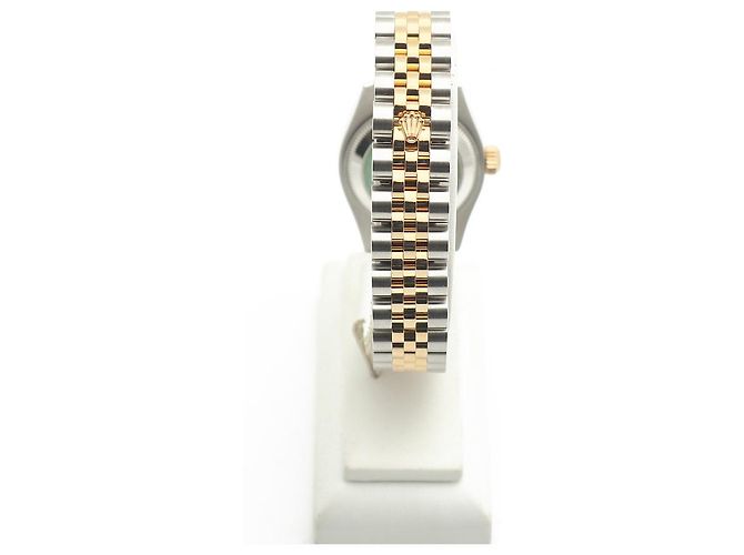 Rolex Lady Datejust Combination Damenuhr Original Ten Point Diamond Computer Dial Golden - Ansicht 6