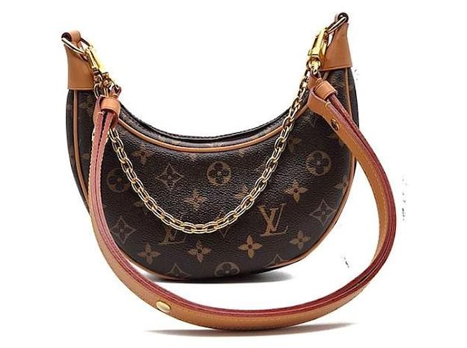 Louis Vuitton Monogram Loop Chain Schultertasche Braun - Ansicht 3