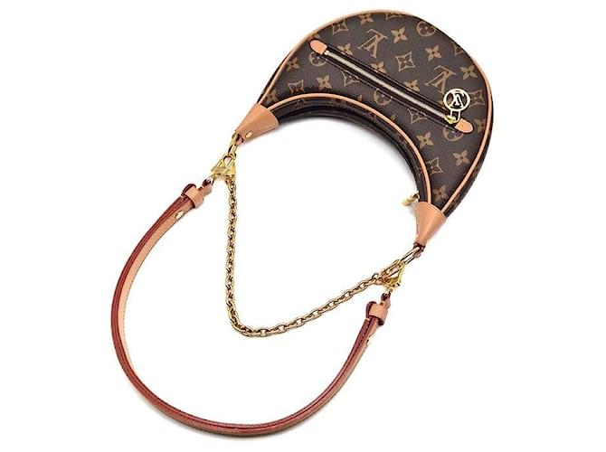 Louis Vuitton Monogram Loop Chain Schultertasche Braun - Ansicht 4