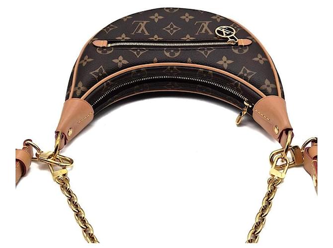 Louis Vuitton Monogram Loop Chain Schultertasche Braun - Ansicht 6