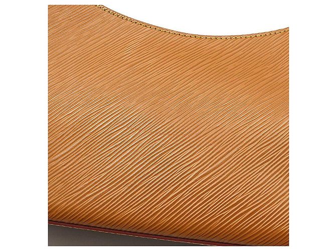 Louis Vuitton Borsa a tracolla e a spalla Gold Miel Epi Marelle Marrone - vista 5