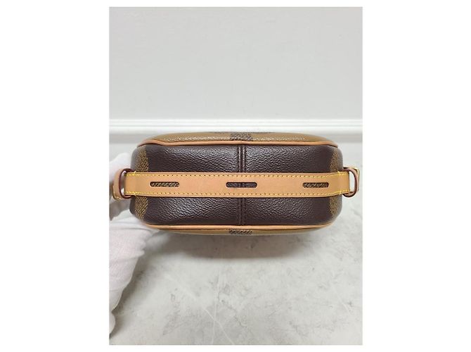 Louis Vuitton Borsa a tracolla Reverse Giant Monogram Boucle Chapo Souffle marrone - vista 7