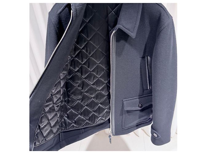 Tom Ford Version Wool Zip-Up Black Jacket - view 5