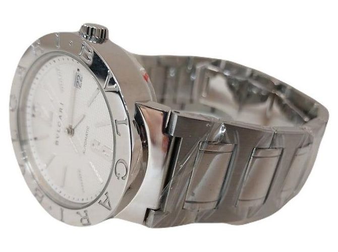 Bulgari Orologio Automatico BVLGARI in Acciaio per Uomo Lucido Marrone - vista 2