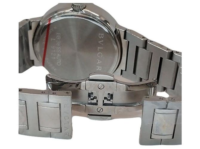 Bulgari Orologio Automatico BVLGARI in Acciaio per Uomo Lucido Marrone - vista 6
