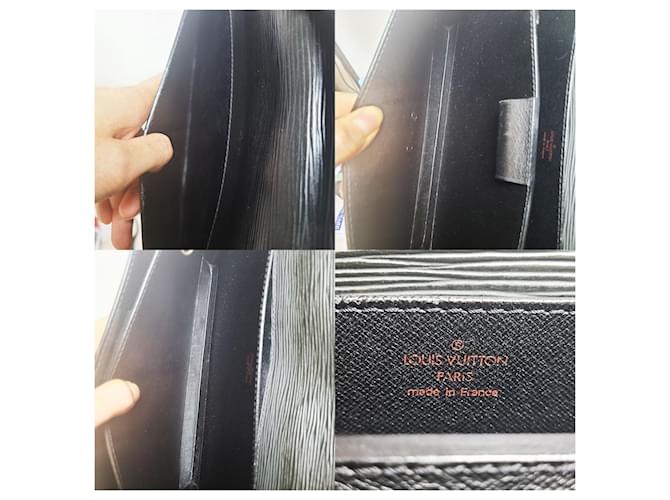 Louis Vuitton Valigetta Epée Serviette Consignee Black Nero - vista 6