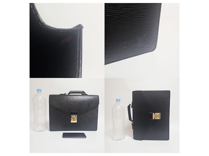 Louis Vuitton Valigetta Epée Serviette Consignee Black Nero - vista 7