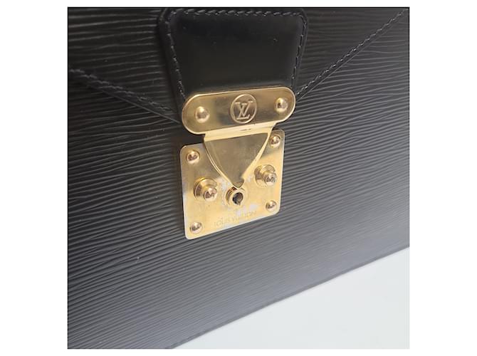 Louis Vuitton Valigetta Epée Serviette Consignee Black Nero - vista 9