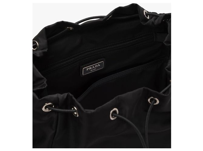 Prada Mochila de Re-Nylon e couro Saffiano - vista 7