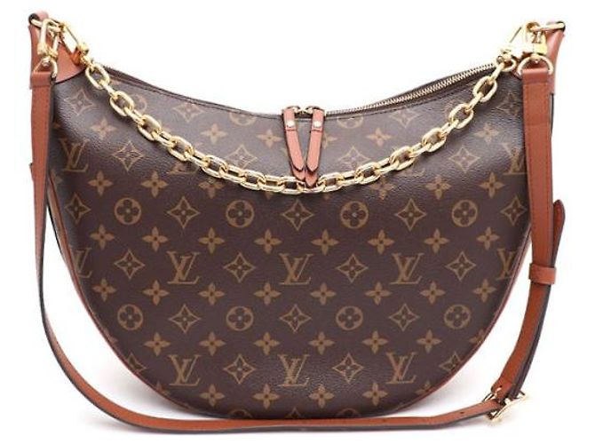 Louis Vuitton Borsa Hobo Loop in Tela Monogram, Borsa Tote e Borsa a Tracolla Multicolore - vista 9