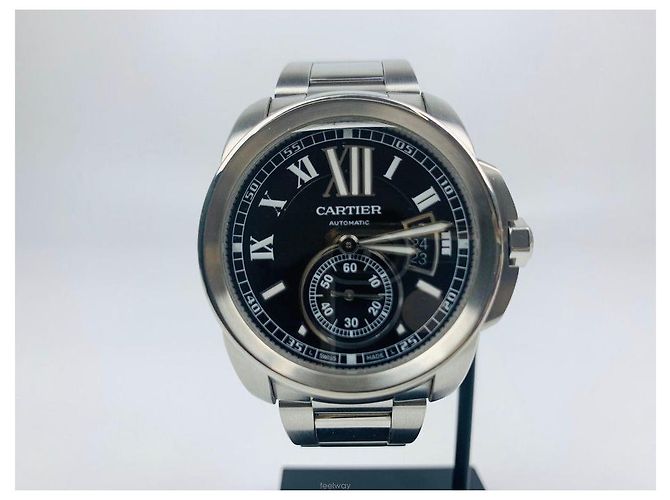 Cartier Relógio de aço para homem Calibre Multicor - vista 5