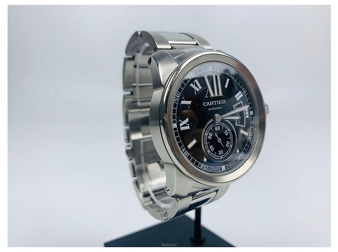 Cartier Relógio de aço para homem Calibre Multicor - vista 6