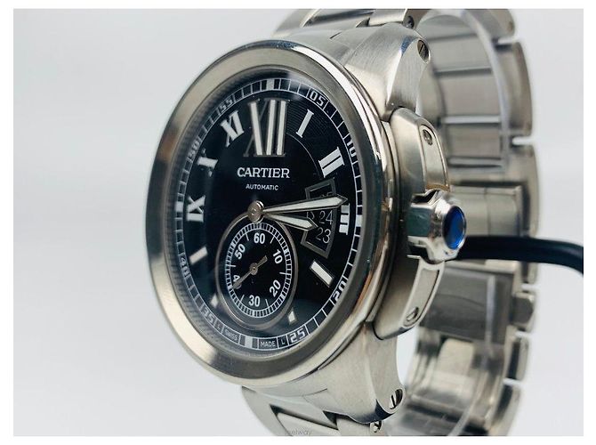 Cartier Relógio de aço para homem Calibre Multicor - vista 7