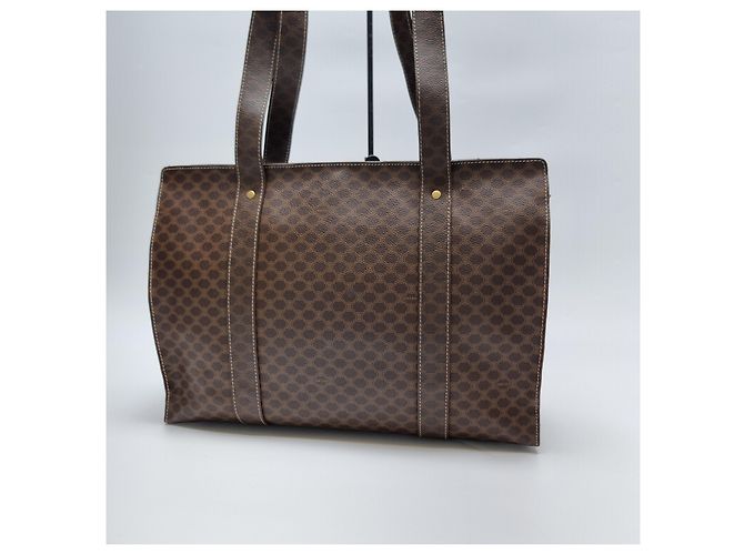 Céline Borsa Shopper Makar Dam Borsa a Spalla Unisex (Premium Joojae Bag) Marrone - vista 10
