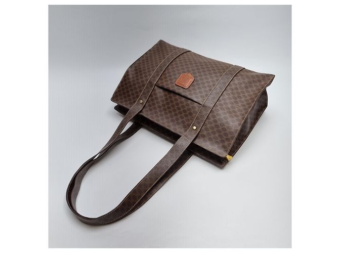 Céline Borsa Shopper Makar Dam Borsa a Spalla Unisex (Premium Joojae Bag) Marrone - vista 12
