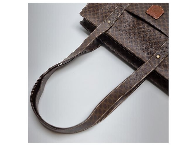 Céline Borsa Shopper Makar Dam Borsa a Spalla Unisex (Premium Joojae Bag) Marrone - vista 13